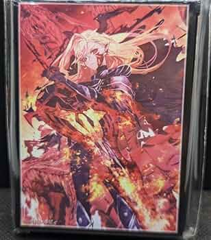 FGO スリーブセット 絵［光崎］ fgoスリーブセットジャンヌダルク・オルタ 虞美人